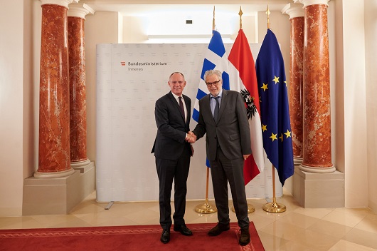 Besuch des Ministers für Klimakrise und Bevölkerungsschutz Herrn Christos Stylianides in Wien